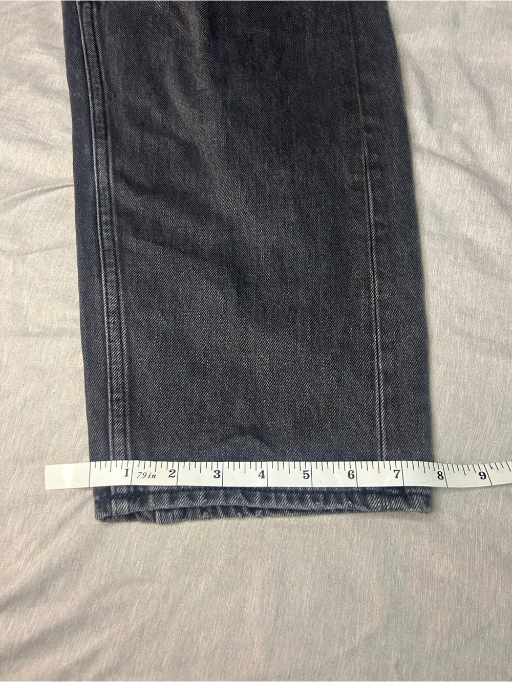 MadewellWomen’s  Black Washed The Dártelo Barrel Leg Jean Size 23 cotton 100%